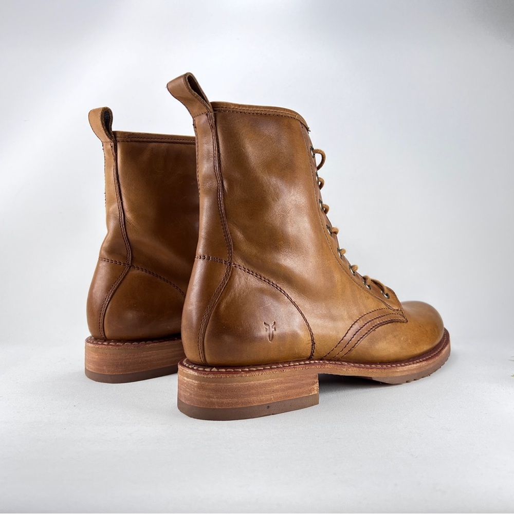 NEW Frye Veronica Lace Up Combat Boots - Picture 3 of 14